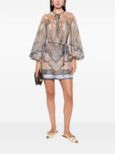 Zimmermann Wanderlust zijden tuniek
