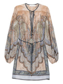 Zimmermann Wanderlust zijden tuniek