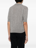 Khaite Shrunken Cashmere Polo Shirt