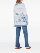 Alanui Deep In The Ocean Wool Cardigan