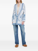 Alanui Deep In The Ocean Wool Cardigan