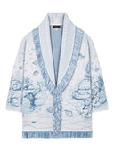 Alanui Deep In The Ocean Wool Cardigan