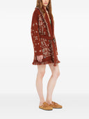 Alanui Bandana-Jacquard-Kaschmir-Cardigan
