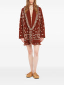 Alanui Bandana-Jacquard-Kaschmir-Cardigan