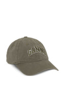 Ganni Organic Cotton Baseball Cap