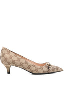 Zapatos De Tacón Con Motivo Gg De Gucci