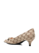 Zapatos De Tacón Con Motivo Gg De Gucci