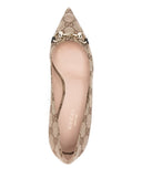 Zapatos De Tacón Con Motivo Gg De Gucci