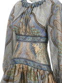 Minivestido de algodón y seda Wanderlust de Zimmermann