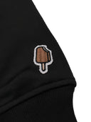Icecream Running Dog Cotton Hoodie