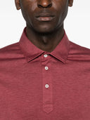 Brunello Cucinelli Silk And Cotton Polo Shirt