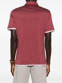 Brunello Cucinelli Silk And Cotton Polo Shirt