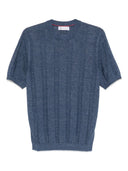 Sweter Brunello Cucinelli z domieszką lnu