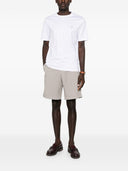 Brunello Cucinelli Logo Cotton T Shirt