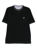 Brunello Cucinelli T-Shirt aus Baumwolle mit Logo