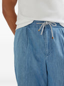 Brunello Cucinelli Cotton Trousers