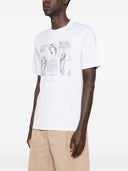 Brunello Cucinelli bedrukt katoenen T-shirt