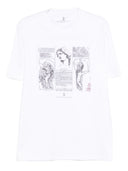 Brunello Cucinelli bedrukt katoenen T-shirt