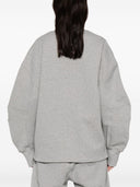 The Attico Asymmetric Cotton Sweatshirt