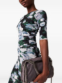 Stella Mc Cartney Bunch Of Roses Mesh Top