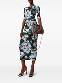Stella Mc Cartney Bunch Of Roses Mesh Top