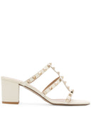 Valentino Garavani Rockstud 皮革凉鞋