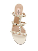 Valentino Garavani Rockstud 皮革凉鞋