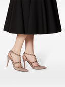 Valentino Garavani Rockstud-Pumps aus Lackleder