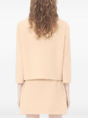 Valentino V Logo Signature Wolljacke