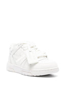 Off White Out Of Office Leather Sneakers