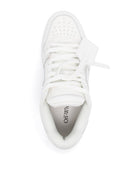 Off White Out Of Office Leather Sneakers