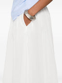 Brunello Cucinelli Cotton Long Skirt