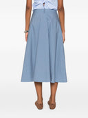 Brunello Cucinelli Jupe longue en coton