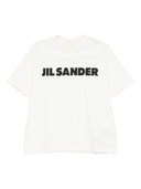 Baumwoll-T-Shirt mit Jil Sander-Logo