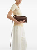 Jil Sander Cannolo Small Leather Shoulder Bag
