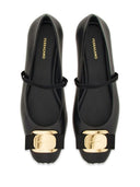 Ferragamo Vara Leather Ballets