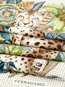 Ferragamo Printed Silk Foulard