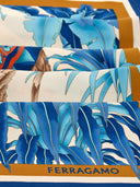 Ferragamo bedrucktes Seidenfoulard