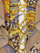 Fular de seda estampado Ferragamo