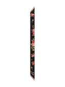 Dolce & Gabbana Roses Bouquet Print Silk Foulard