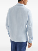 Brunello Cucinelli Linen And Cotton Blend Shirt