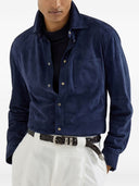 Brunello Cucinelli Leather Shirt