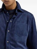 Brunello Cucinelli Leather Shirt