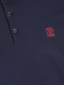 Bawełniana koszulka polo Brunello Cucinelli Logo