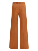 Chloè Canvas Wide Leg Trousers
