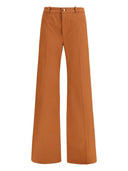 Chloè Canvas Wide Leg Trousers