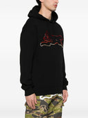 Icecream Running Dog Cotton Hoodie