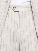 Brunello Cucinelli Linen Double Breasted Suit