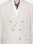 Brunello Cucinelli Linen Double Breasted Suit
