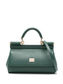 Dolce & Gabbana Sicily Small Leather Handbag